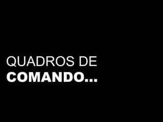 QUADROS DE
COMANDO...
 