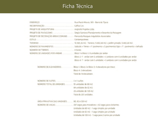 Ficha Técnica
 