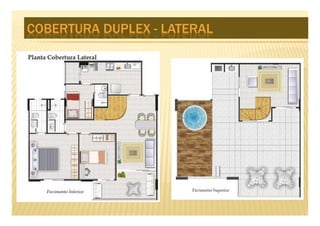 COBERTURA DUPLEX - LATERAL
 