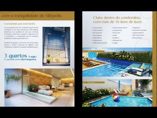  Alto Nilópolis Residências - 3 quartos - Nilópolis