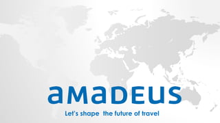 Let’s shape the future of travel
 