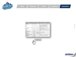 HOME   CONCEITO        PEÇAS   FACEBOOK   ORÇAMENTO




                                                      MKT HOUSE
              AMPLIE
 