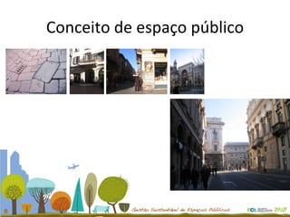 Conceito de espaço público 