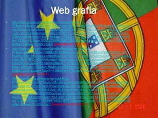 Web grafia
   http://www.google.pt/imgres?q=eye+picture&hl=pt-
    PT&gbv=2&biw=1366&bih=673&tbm=isch&tbnid=pnpAk6otfPgxPM:&imgrefurl=http://w
    ww.pascoeye.com/&docid=Lgj2KAdqHabD7M&imgurl=http://www.pascoeye.com/yahoo
    _site_admin/assets/images/eye.275155757_std.jpg&w=500&h=375&ei=BPzCTqYnoo_
    iBMmrwa0N&zoom=1&iact=hc&vpx=175&vpy=316&dur=2765&hovh=194&hovw=259&
    tx=167&ty=142&sig=102910226063586212931&page=1&tbnh=136&tbnw=173&start=0
    &ndsp=18&ved=1t:429,r:6,s:0 (analisado em 16-11-2011)
   http://www.google.pt/imgres?q=iefp+logotipo+novo&hl=pt-
    PT&sa=X&gbv=2&biw=1366&bih=673&tbs=isz:m&tbm=isch&tbnid=VSkGi0SqD_AZ-
    M:&imgrefurl=http://www.schoolhouse.pt/%3Fa%3Dnoticias%26i%3D647%26f%3D6&d
    ocid=MgSYRPDyVDkPiM&imgurl=http://www.schoolhouse.pt/upload/0/big_iefp-
    schoolhouse.jpg&w=631&h=428&ei=U_3CTtGCKOnh4QSPjMWfDQ&zoom=1&iact=hc
    &vpx=168&vpy=183&dur=86&hovh=185&hovw=273&tx=196&ty=103&sig=1029102260
    63586212931&page=1&tbnh=128&tbnw=173&start=0&ndsp=19&ved=1t:429,r:0,s:0
    (analisado em 16-11-2011)
   http://www.google.pt/imgres?q=eye&hl=pt-
    PT&biw=1366&bih=673&gbv=2&tbm=isch&tbnid=9HvxBYzKDdiFbM:&imgrefurl=http://
    blog.resende.biz/%3Ftag%3Dcansada-eye-eye-saver-programa-saver-vista-vista-
    cansada&docid=WHOMfjvEUe6_JM&imgurl=http://blog.resende.biz/wp-
    content/uploads/2010/04/800px-Eye_iris.jpg&w=800&h=535&ei=hWbeTqrfC5L-
    8QOo_5DjBA&zoom=1&iact=hc&vpx=167&vpy=187&dur=621&hovh=183&hovw=275&
    tx=143&ty=99&sig=110306997760951079753&page=1&tbnh=131&tbnw=173&start=0&
    ndsp=18&ved=1t:429,r:0,s:0 (Analisado em 05/12/2011)
 