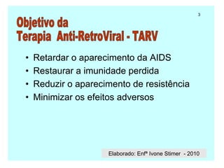 Stimer Apresentação anti retrpviral | PPT