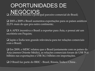  Em 1994 adquiriu características de um bloco econômico quando os membros se comprometeram a transformar o Pacífico em uma zona de livre comércio e investimentos até 2010, e os subdesenvolvidos, até 2020;