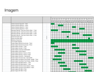 Imagem




                                                               Dez/12




                                                                                                                                       Ago/13




                                                                                                                                                                                                                                                   Ago/14
                                                                                          Mar/13




                                                                                                                                                                                                      Mar/14
                                                                                 Fev/13




                                                                                                                                                                                             Fev/14
                                                                        Jan/13




                                                                                                                                                                                    Jan/14
                                                                                                   Abr/13




                                                                                                                                                                                                               Abr/14
                                                                                                                                                                  Nov/13
                                                                                                                                                                           Dez/13




                                                                                                                                                                                                                                                                              Nov/14
                                                                                                            Mai/13




                                                                                                                                                                                                                        Mai/14
                                                                                                                     Jun/13




                                                                                                                                                                                                                                 Jun/14
                                                                                                                                                         Out/13




                                                                                                                                                                                                                                                                     Out/14
                                                                                                                                                Set/13




                                                                                                                                                                                                                                                            Set/14
                                                                                                                              Jul/13




                                                                                                                                                                                                                                          Jul/14
  Caderno Especial Vogue BF - 1º Sem.
  Caderno Especial Vogue BF - 2º Sem.
  Caderno Especial Vogue BF - 3º Sem.
  Caderno Especial Vogue BF - 4º Sem.
  Exposição Vogue BF - São Paulo Fashion Week - 1º Sem.
  Exposição Vogue BF - São Paulo Fashion Week - 2º Sem.
  Exposição Vogue BF - São Paulo Fashion Week - 3º Sem.
  Exposição Vogue BF - São Paulo Fashion Week - 4º Sem.
  Evento Promoção Vogue
  Evento Promoção Vogue
  Marketing Transacional
  Comunicação Integrada
  Projeto Imagem Nacional Couromoda - 1º Sem.
  Projeto Imagem Nacional Couromoda - 3º Sem.
  Projeto Imagem Carnaval - 1º Sem.
  Projeto Imagem Carnaval - 3º Sem.
  Projeto Imagem Copa das Confederações
  Projeto Imagem Copa do Mundo
  Projeto Imagem Nacional - Francal - 2º Sem.
  Projeto Imagem Nacional - Francal - 4º Sem.
  Projeto Imagem Feira SICC - Gramado/RS
  Projeto Imagem Feira Zero Grau - Gramado/RS
  Projeto Imagem Feira Minas Trend Preview - BH/MG - 1º Sem.
  Projeto Imagem Feira Minas Trend Preview - BH/MG - 3º Sem.
  Projeto Imagem MTV Movie Awards - 1º Sem.
  Projeto Imagem MTV Movie Awards - 3º Sem.
  Projeto Imagem FOX Teen Choice Awards - 2º Sem.
  Projeto Imagem FOX Teen Choice Awards - 4º Sem.
  Projeto Imagem MTV VMA - 2º Sem.
  Projeto Imagem MTV VMA - 4º Sem.
 