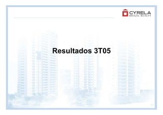 Resultados 3T05




                  11
 
