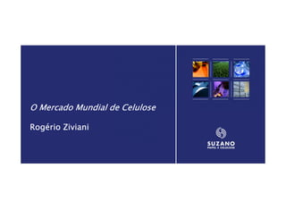 O Mercado Mundial de Celulose

Rogério Ziviani




                                15
 