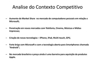 Produtos Simples, Fáceis de usar e Confiáveis;