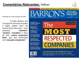 Eco Sistema (QuickTime, Itunes, AppleStore);