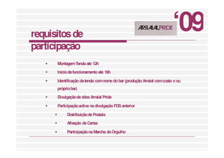 Apresentação Arraial Pride