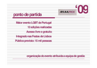 Apresentação Arraial Pride