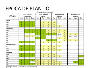 EPOCA DE PLANTIO_____________
 