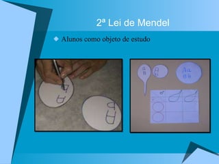 2ª Lei de Mendel Alunos como objeto de estudo 