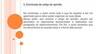 Apresentação ARTIGO DE OPINIÃO 9º anopptx | PPTX