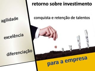 Atividades centradas
na experiência do
participante e em
sua realidade
estimulam o
envolvimento
APLICAÇÃO
 