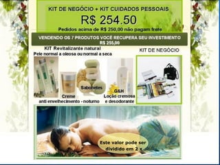 ATITUDE AMWAY Este valor pode ser dividido em 2 x 