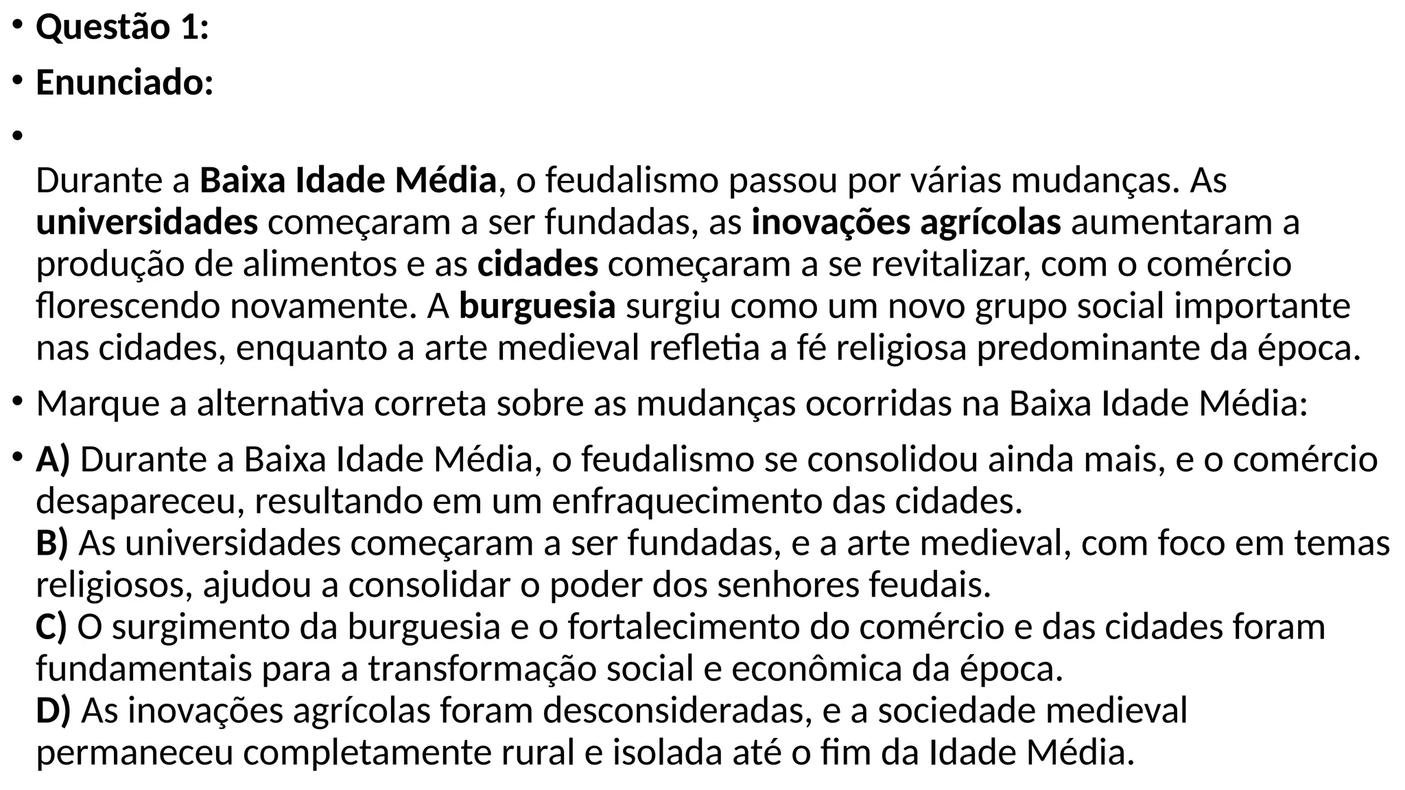 Aula de História sobre Feudalismo e suas estruturas. | PPTX