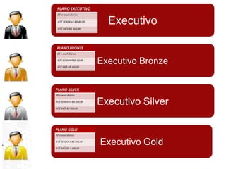 Executivo Bronze
Executivo
Executivo Silver
Executivo Gold
 
