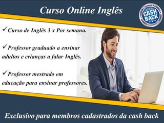 Apresentação atualizada cash back