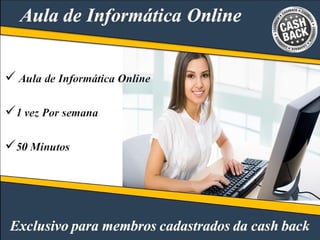 Apresentação atualizada cash back