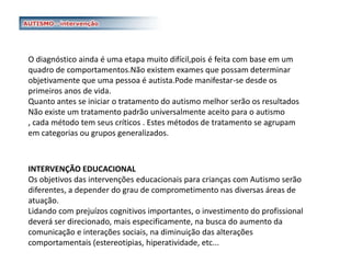 Transtorno desintegrativo da infância (Adriana Castro e Eliézer)