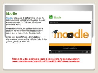Clique no vídeo acima ou copie o link e abra no seu navegador:
www.youtube.com/watch?v=IVMtayZIWv4&feature=youtu.be
 