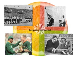 O desporto é bom ou mau?
 
