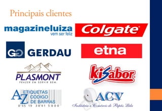 Principais clientes  