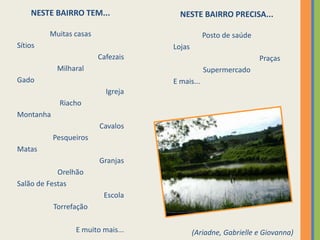 LENDAS MAPEADAS...Espantalho do AçudeAbacateiroMata do CachorroMochoqueiro