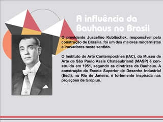 Apresentação Bauhaus