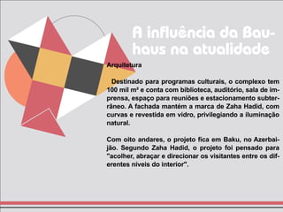 Apresentação Bauhaus