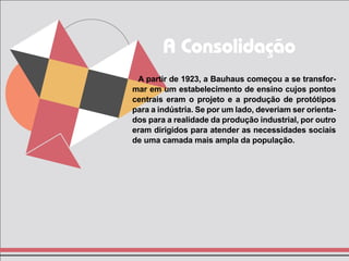 Apresentação Bauhaus