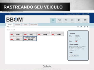 RASTREANDO SEU VEÍCULO
 