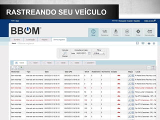 RASTREANDO SEU VEÍCULO
 