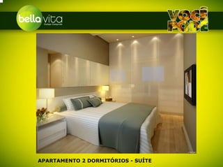 APARTAMENTO 2 DORMITÓRIOS - SUÍTE
 
