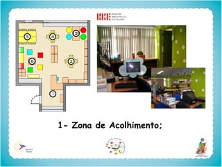 1- Zona de Acolhimento;
 