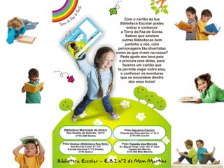 À descoberta da biblioteca escolar