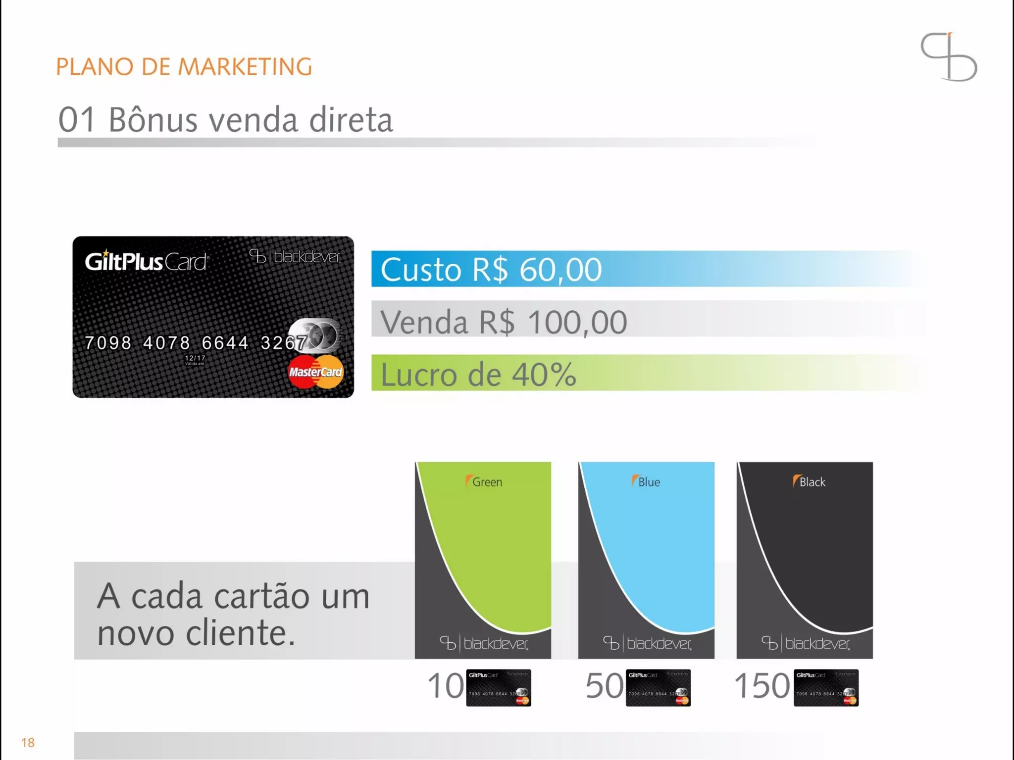 Apresentação blackdever norte nordeste