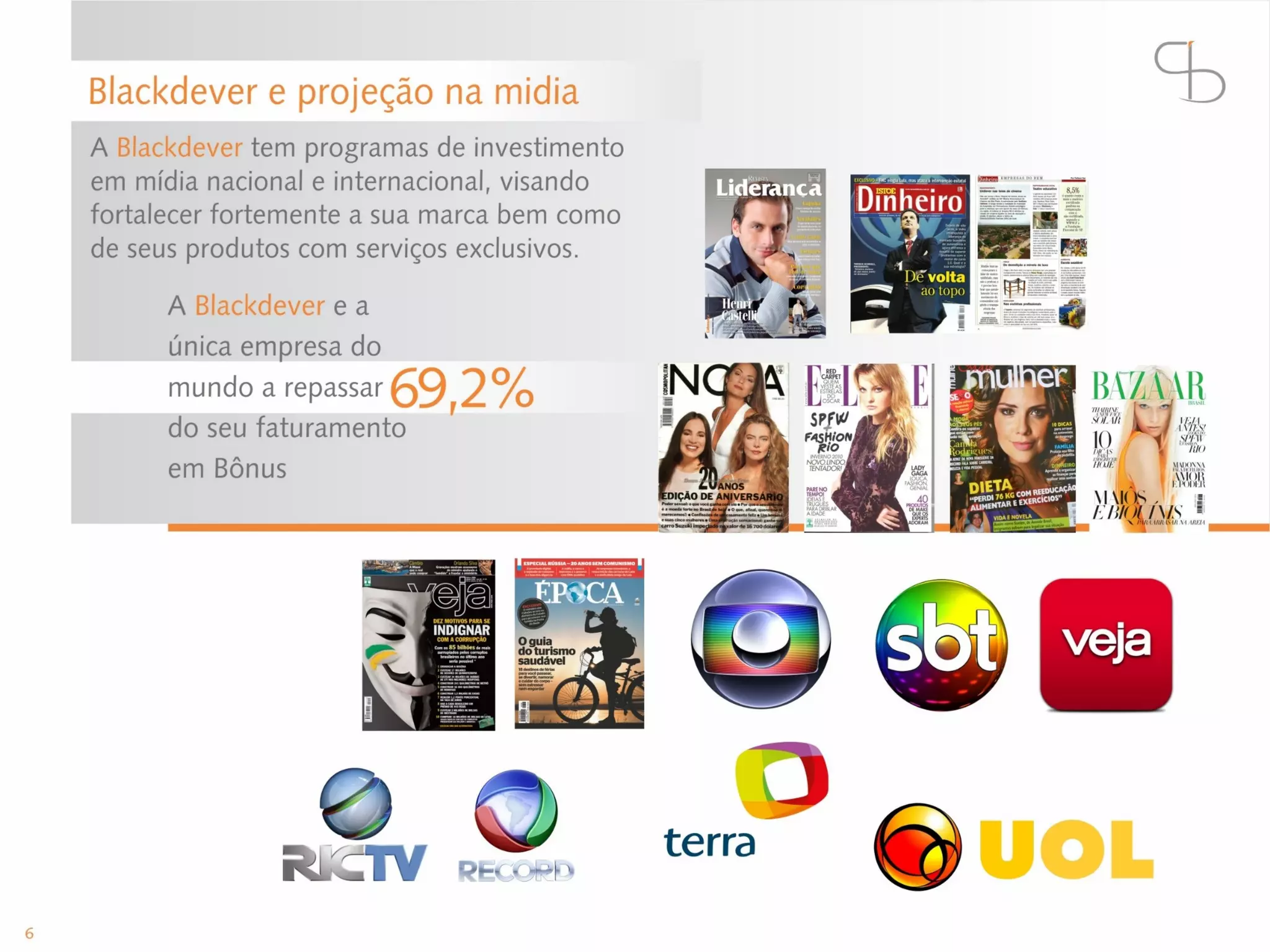 Apresentação blackdever norte nordeste