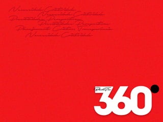 360
BlackTie
NecessidadeCriatividade
PossibilidadesPerspectivas
NecessidadeCriatividade
PossibilidadesPerspectivas
NecessidadeCriatividade
Planejamento Criativo,Transparência
 