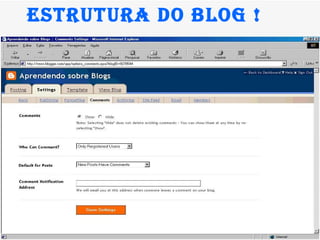 Estrutura do Blog ! 