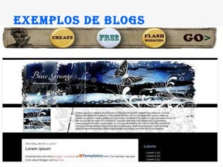 Exemplos de Blogs   