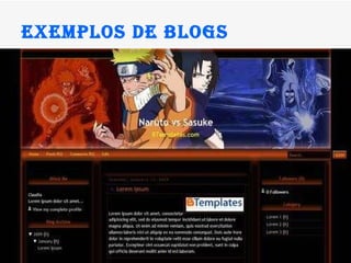 Exemplos de Blogs   