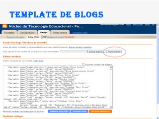 Template de blogs 