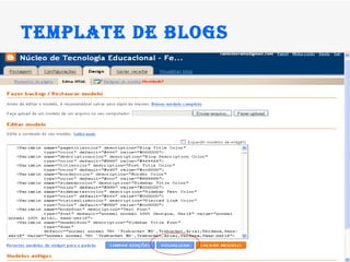 Template de blogs 