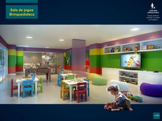 Sala de jogos
Brinquedoteca
 