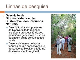 Mestrado em Biodiversidade e Uso dos Recursos Naturais - Unimontes | PDF