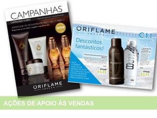 AÇÕES DE APOIO ÀS VENDAS
 